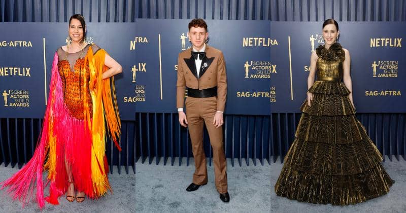 7 Outfit Terburuk di SAG Awards 2024, Busana Dinilai Terlalu Ramai
